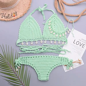 The Seaside Siren Crochet Bikini for Beach Vibes | Siren Cove