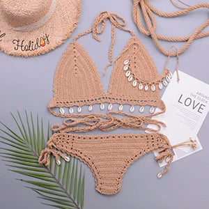 The Seaside Siren Crochet Bikini for Beach Vibes | Siren Cove