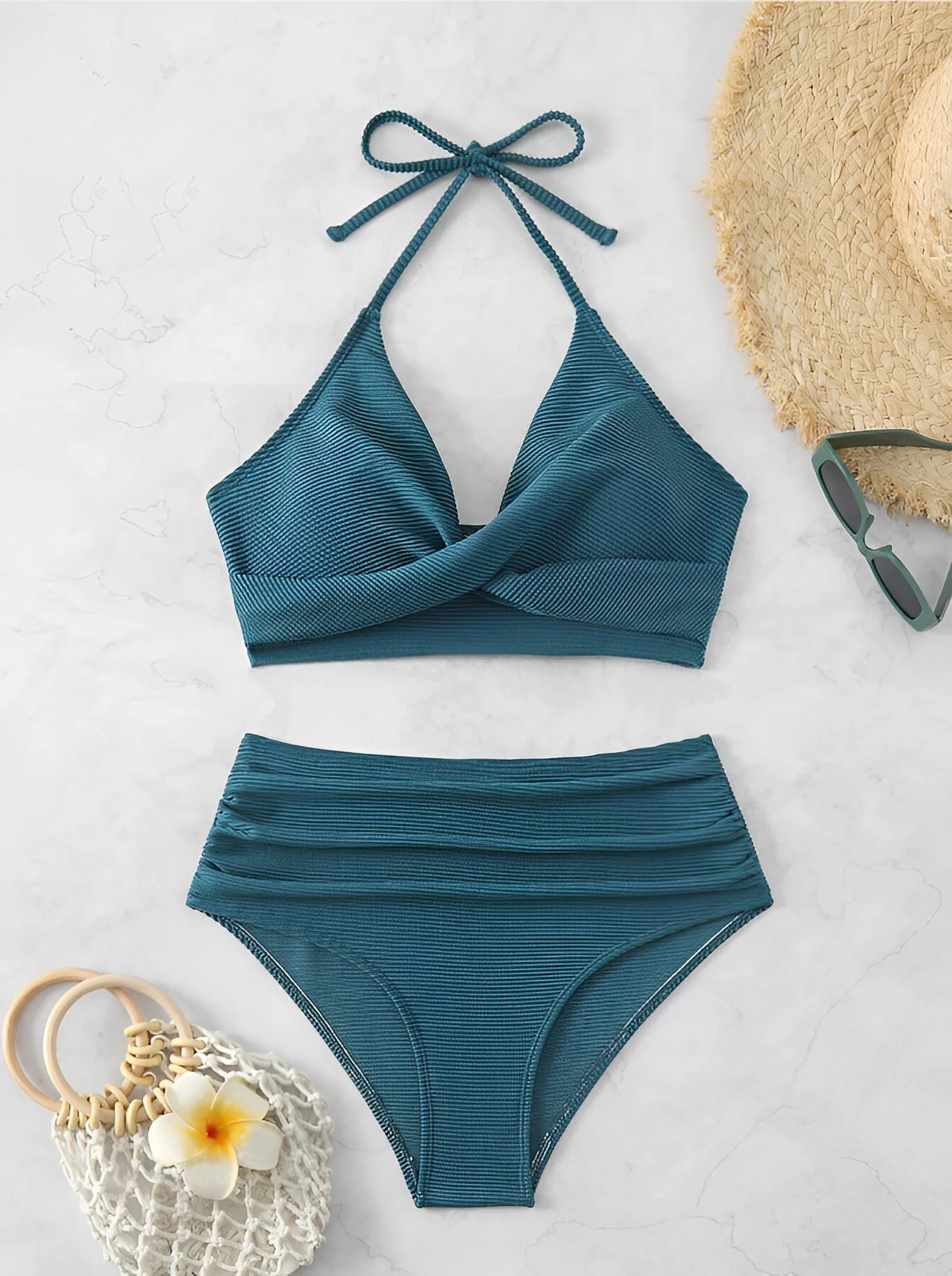 The Serafina Halter Bikini – Chic & Flattering Fit | Siren Cove